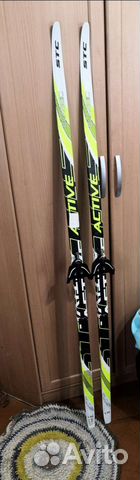 Лыжи беговые с ботинками