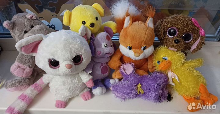 Мягкие игрушки пакетом