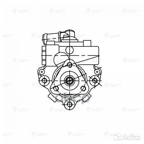 Насос гур для а/м ГАЗель Бизнес Cummins ISF2.8