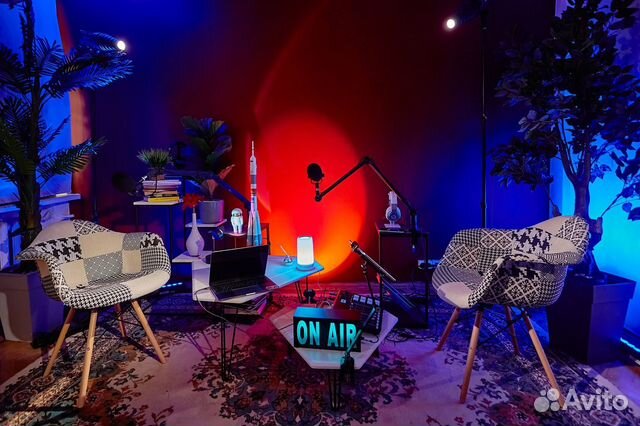 Видеостудия для подкастов, вебинаров, стримов