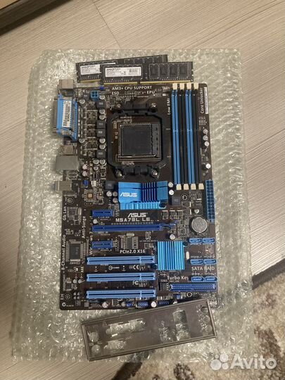 Мат плата asus m5a78l le (не рабочая)