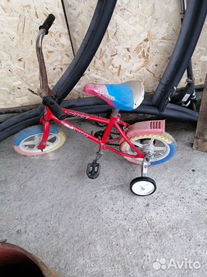 Детский трехколесный велосипед бу