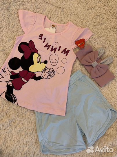 Пакет новых вещей 86-92 на девочку