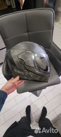 Мотошлем icon airflite battlescar 2