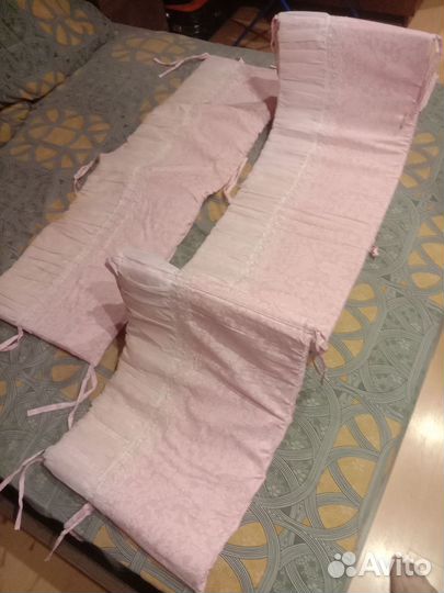 Детский конверт и бортик в кроватку