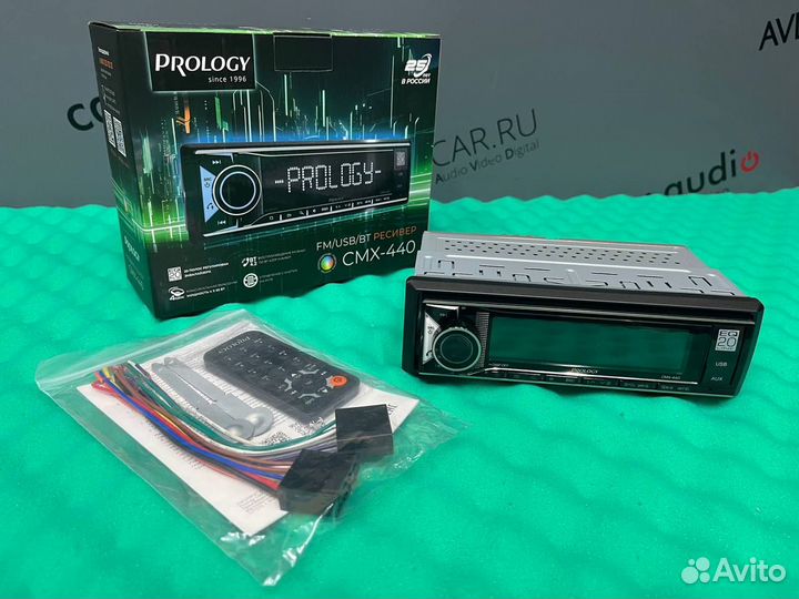 Автомагнитола 1 din prology CMX-440