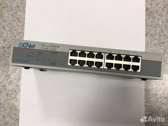 Коммутатор Cnet cnsh-1600 power switch купить в Москве | Электроника ...