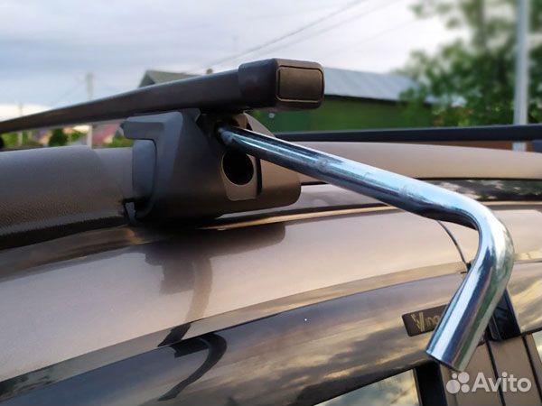 Багажник на рейлинги Chrysler Voyager V, 2008-2010