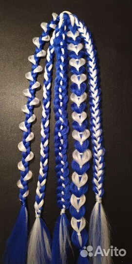 Афрохфост, афрорезинки, 3Д косы съемные