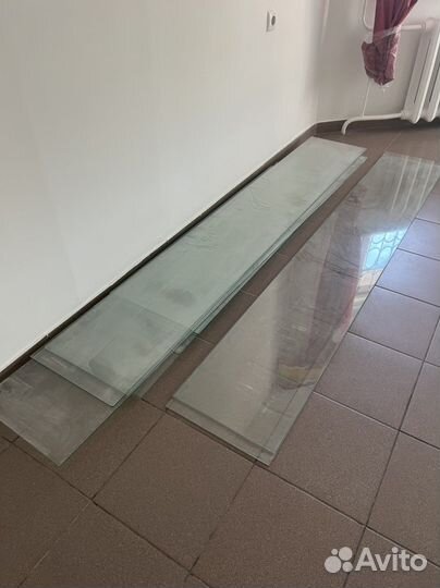 Полки стеклянные