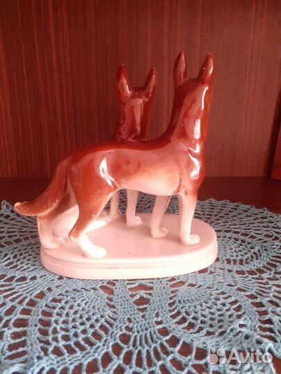 Собаки, фарфор 1939-45г Германия