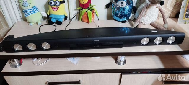 Саундбар, сабвуфер и пульт philips