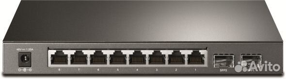 Коммутатор TP-Link JetStream T1500G-10PS 8-Port