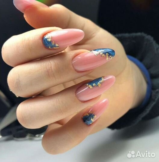 Наращивание ногтей, шеллак