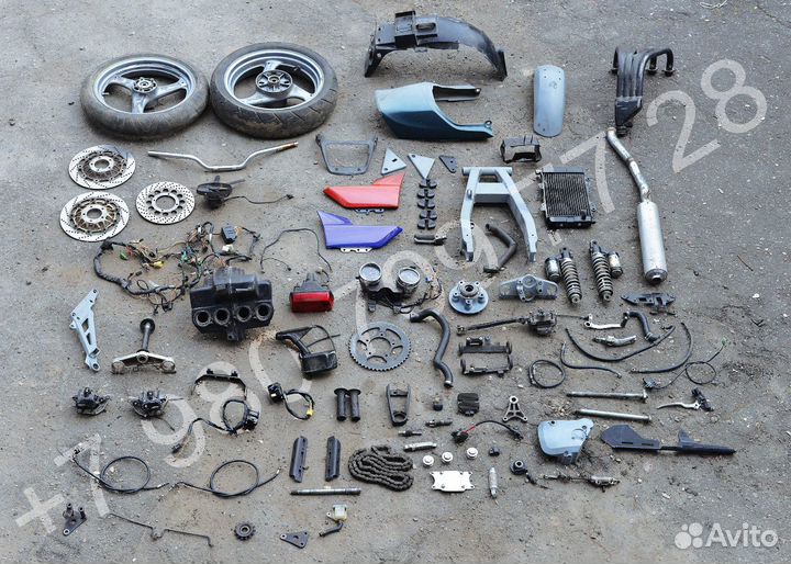 Разбор GSX 400 impulse