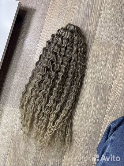 Афролоконы luxe материал