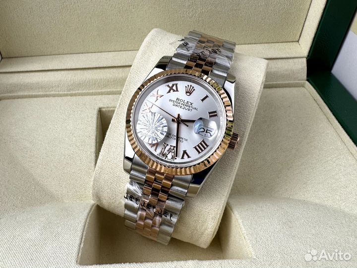 Женские часы Rolex Datejust комбиннированные