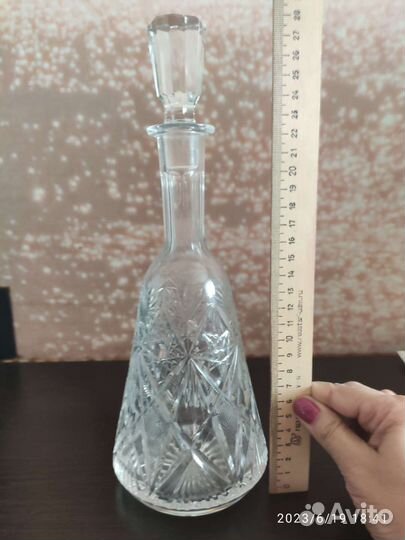 Графин хрустальный