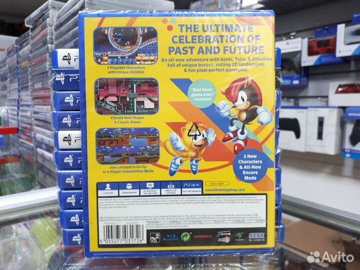 Sonic Mania Plus PS4