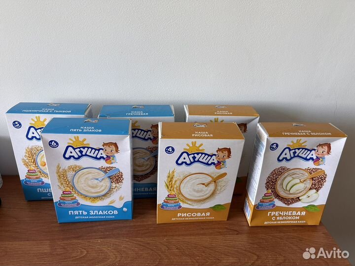 Детские каши Агуша