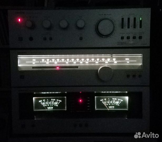 Onkyo 2-х блочный усилитель и тюнер M-9900 T-7700