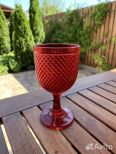 Набор стаканов 6 штук, стекло, новые