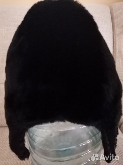 Натуральный мутон шапка на рестоврацию шубки