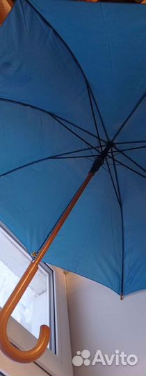 Новый зонт - трость (дерево)