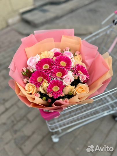 Цветы розы и букеты с доставкой 24