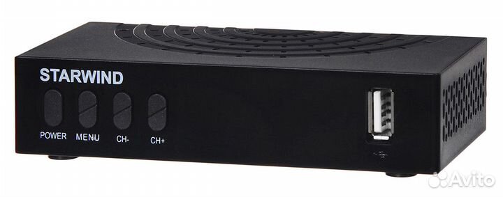 Цифровой ресивер DVB-T2 starwind CT-220 черный