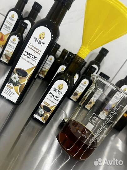 Масло черного тмина сыродавленное