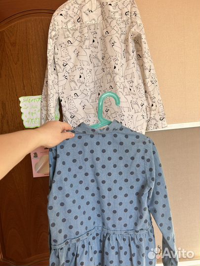 Рубашки для девочки размер 10 лет
