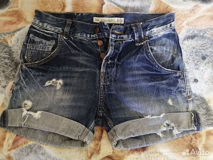 Джинсовые шорты zara