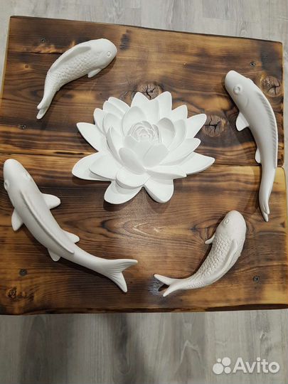 Карпы кои рыбки настенное панно на стену