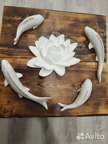 Карпы кои рыбки настенное панно на стену