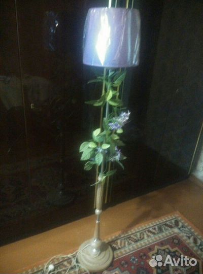 Торшер винтажный СССР