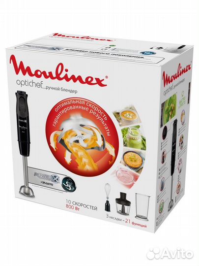 Погружной блендер moulinex Optichef DD64K832