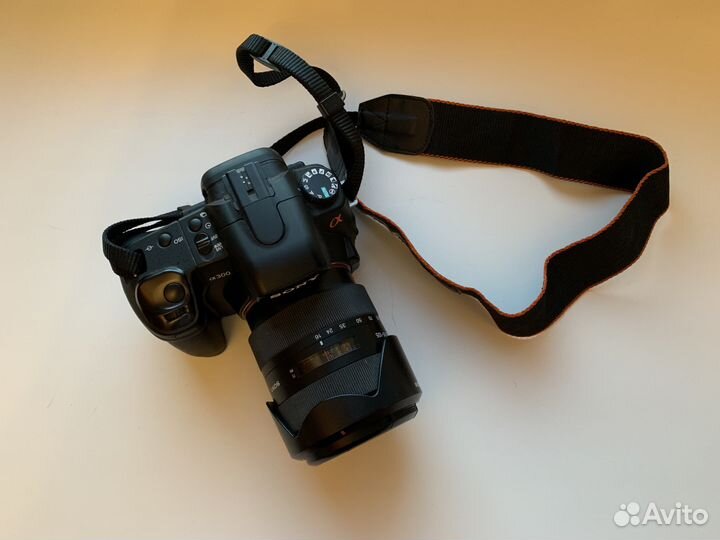 Sony Alpha dslr-A300 KIT /Sony SAL16105/HVL-F43AM