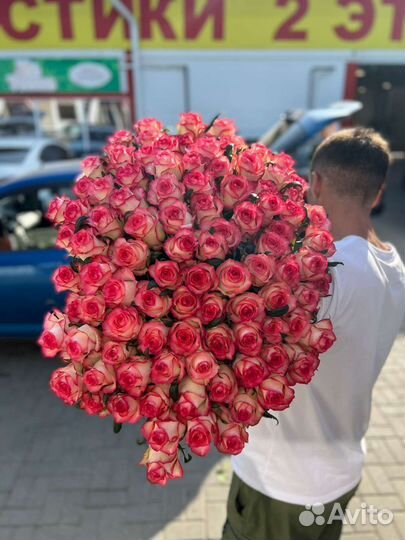 Цветы с доставкой, розы