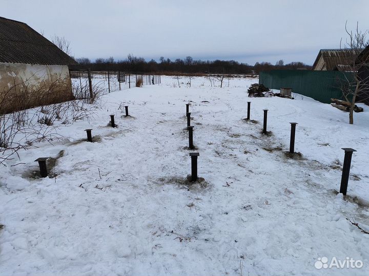 Фундамент за 1 день / Винтовые сваи