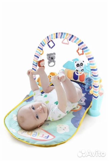 Развивающий коврик музыкальный с пианино