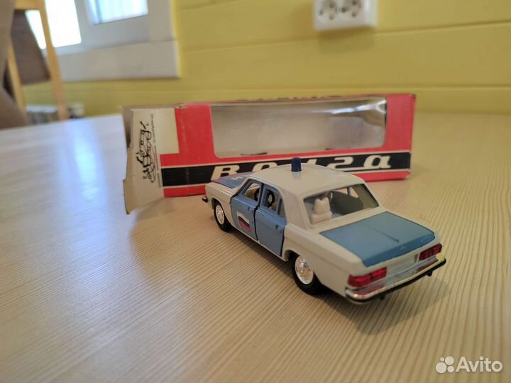 Модель автомобиля СССР газ волга 3102 гаи без ми