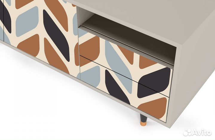 Тв-тумба T7 - Сатин - Beige Laure