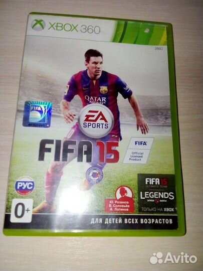 FIFA 15 xbox 360 RUS