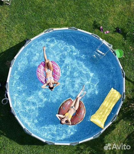 Каркасный бассейн 457 см полный комплект