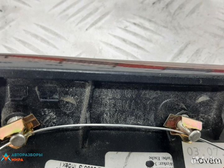 Накладка на торпедо (консоль) BMW 7 51457042655