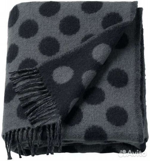 Икеа плед шерсть 100