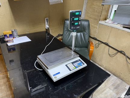 Весы Cas Ap стойка