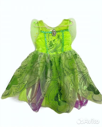 Карнавальный костюм для девочки фея динь-динь