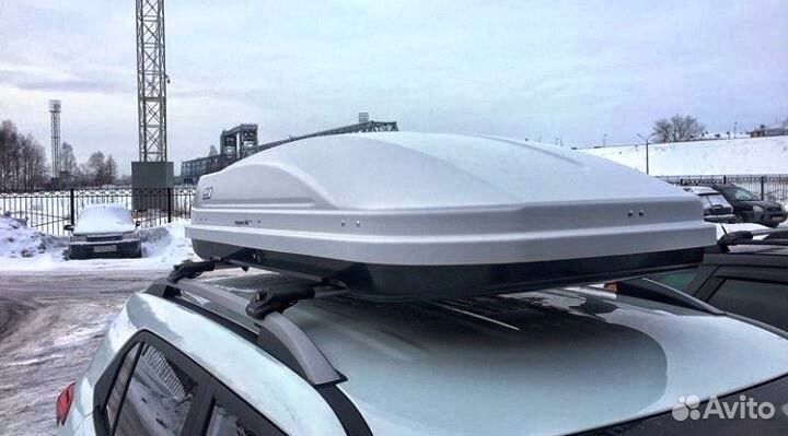 Автобокс Евродеталь 390 белый карбон на Крете